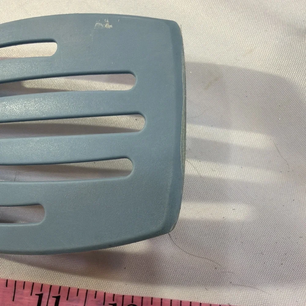 Pampered Chef VTG Blue Nylon Slotted Spatula Turner ‎ Heat Resistant 13